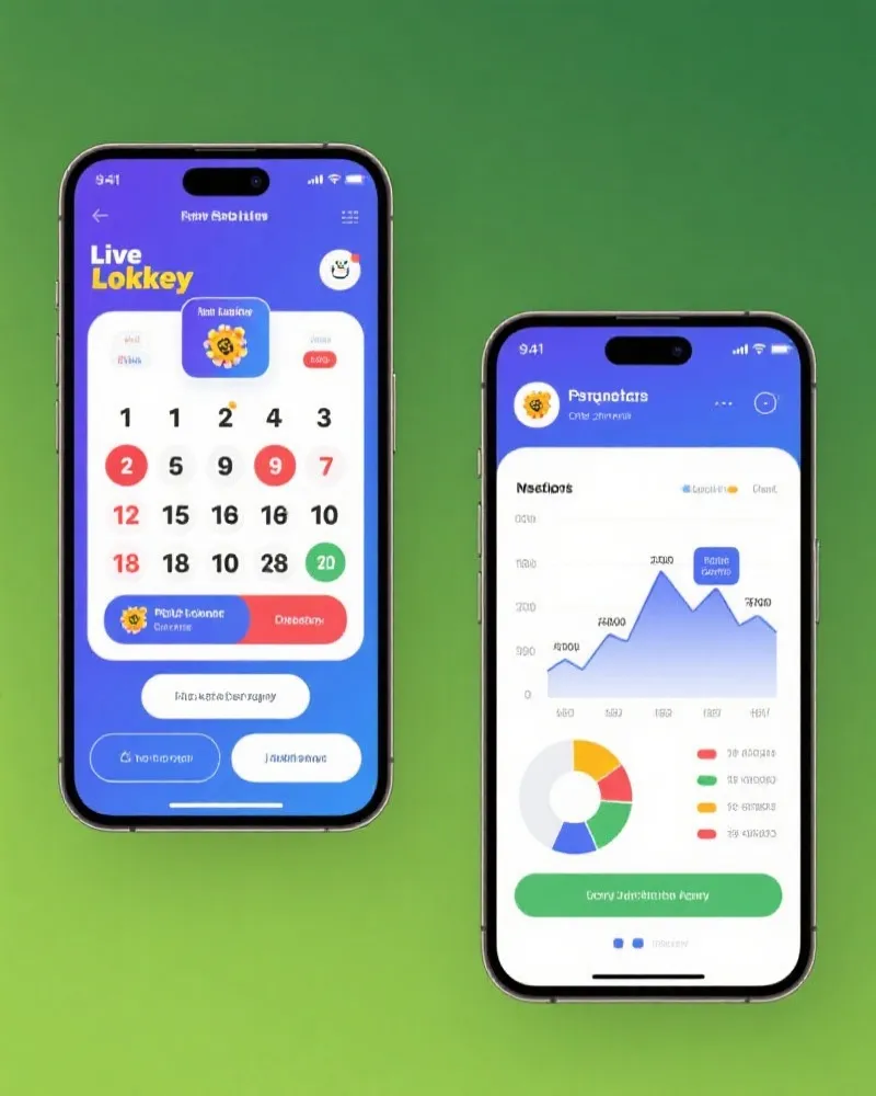 极速六合彩 App 界面展示