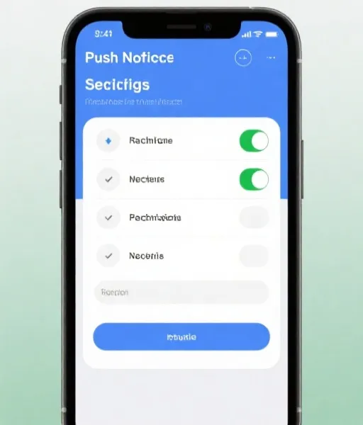 通知设置示意图
